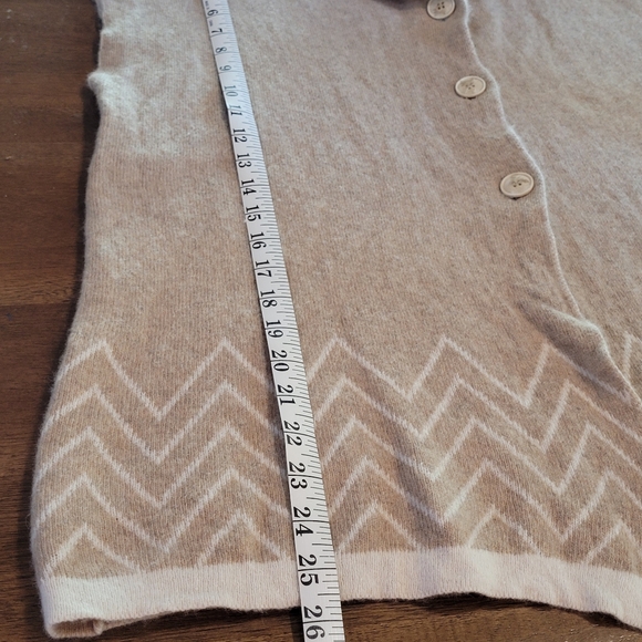 Note di Anita one size beige sweater vest - Picture 6 of 8